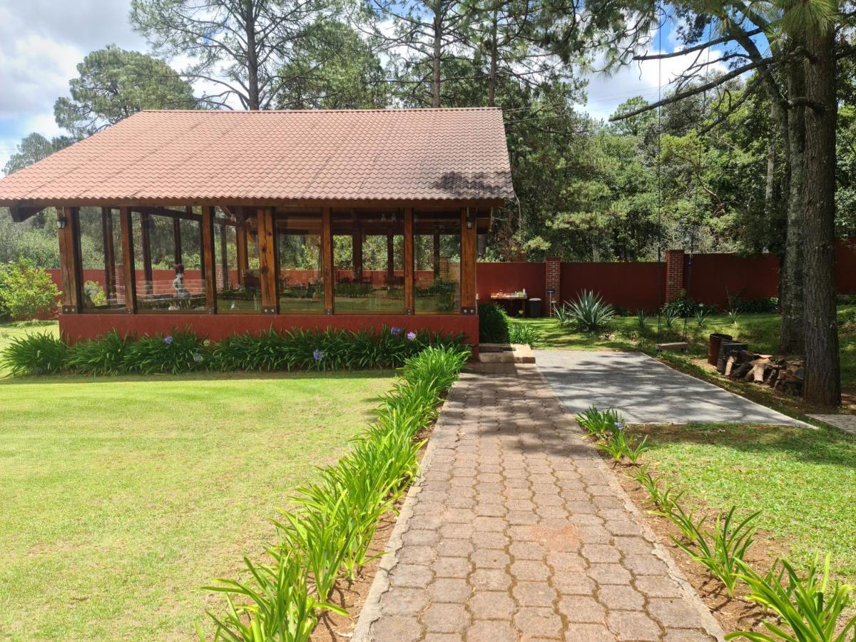 Finca Los Angeles Hospederia&Sociales Huasca de Ocampo Exterior foto