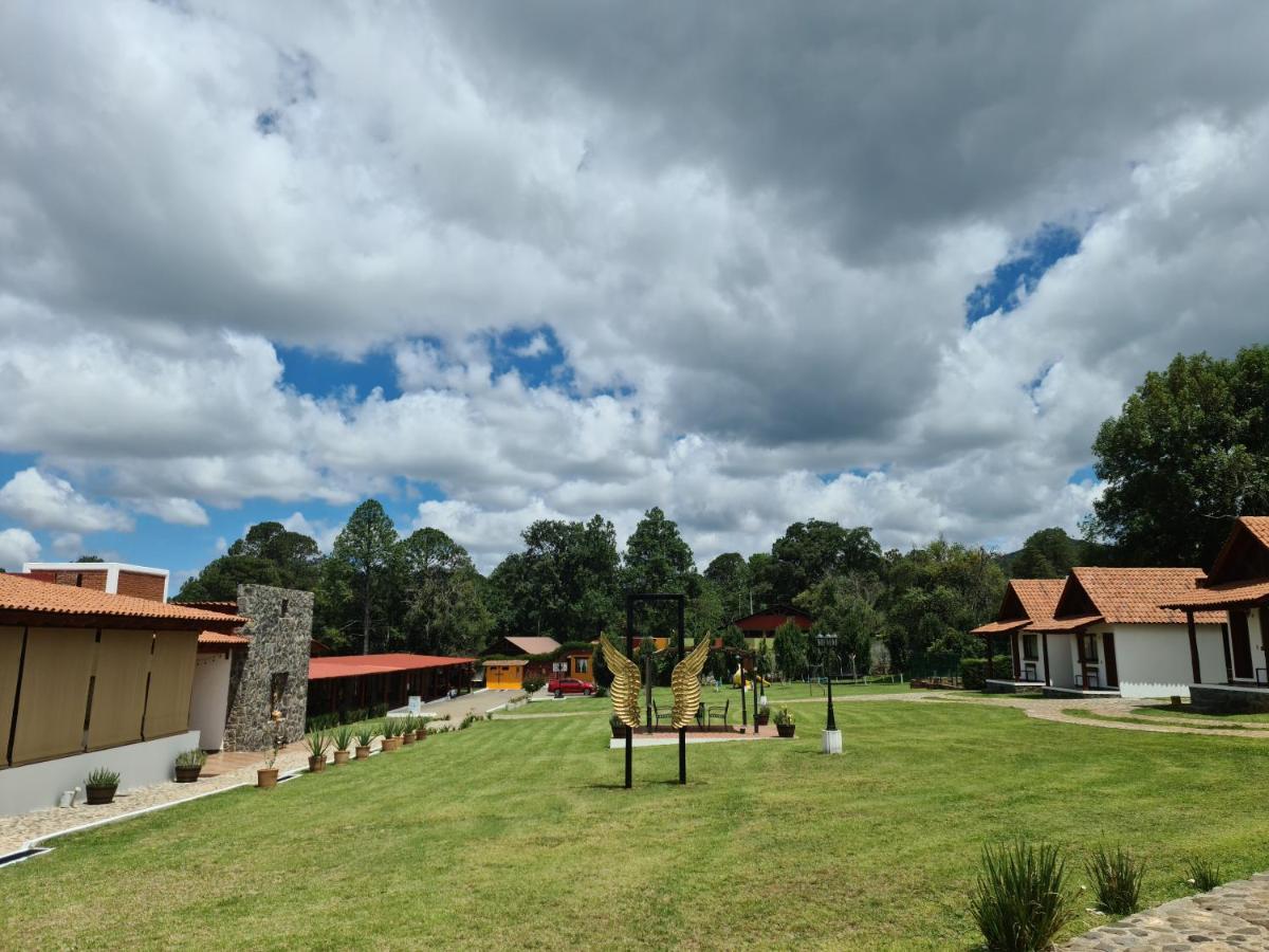 Hotel Finca Los Angeles Hospederia&Sociales Huasca de Ocampo Exterior foto